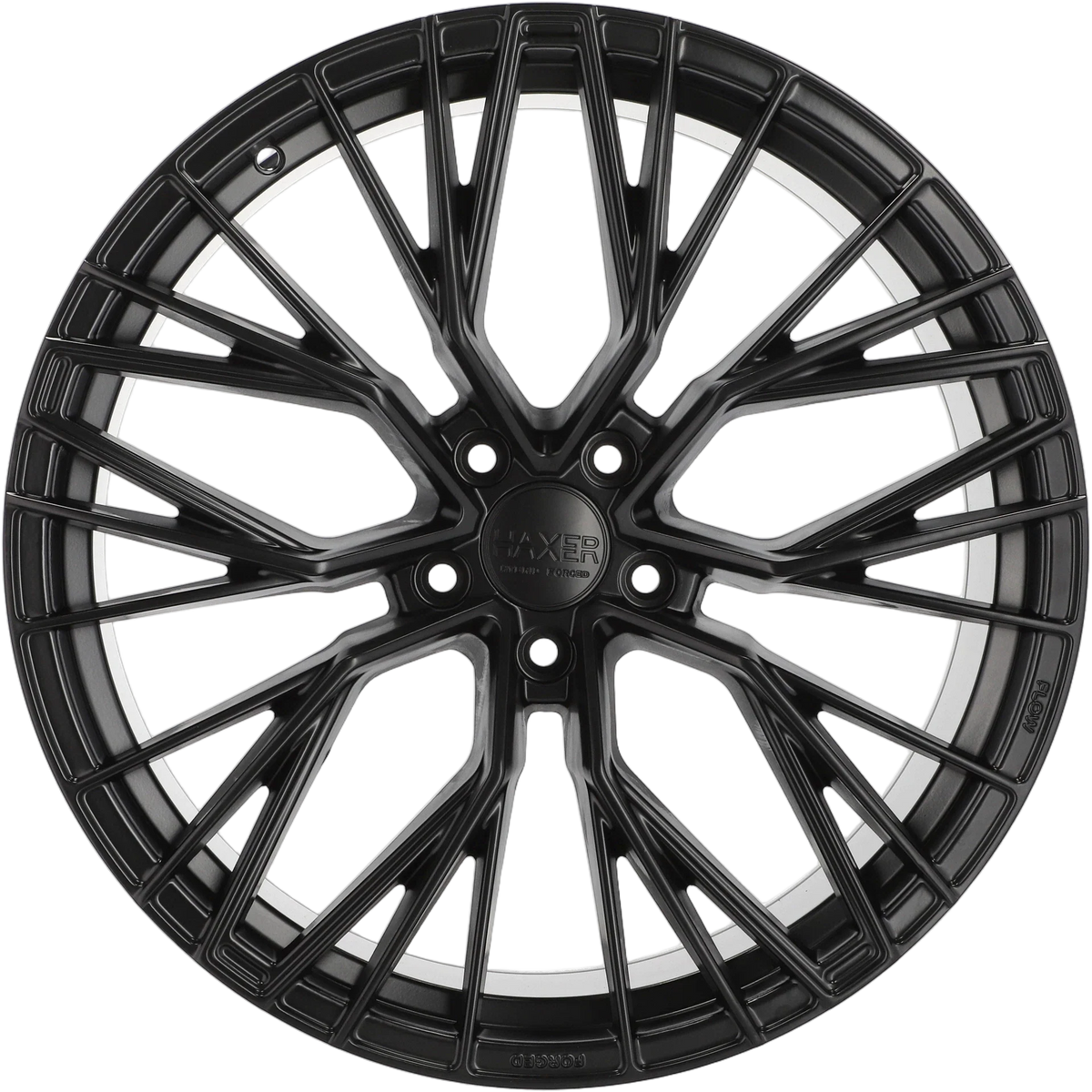 Alu kola HAXER HX024F 8.5x19 5x112 ET40 66.6 černá – detail 4