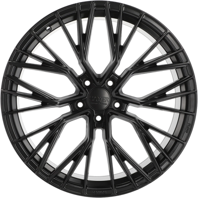 Alu kola HAXER HX024F 8.5x19 5x112 ET40 66.6 černá – detail 4