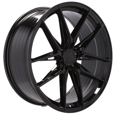 Alu kola HAXER HX036F 9x21 5x120 ET30 72.6 černá – detail 2
