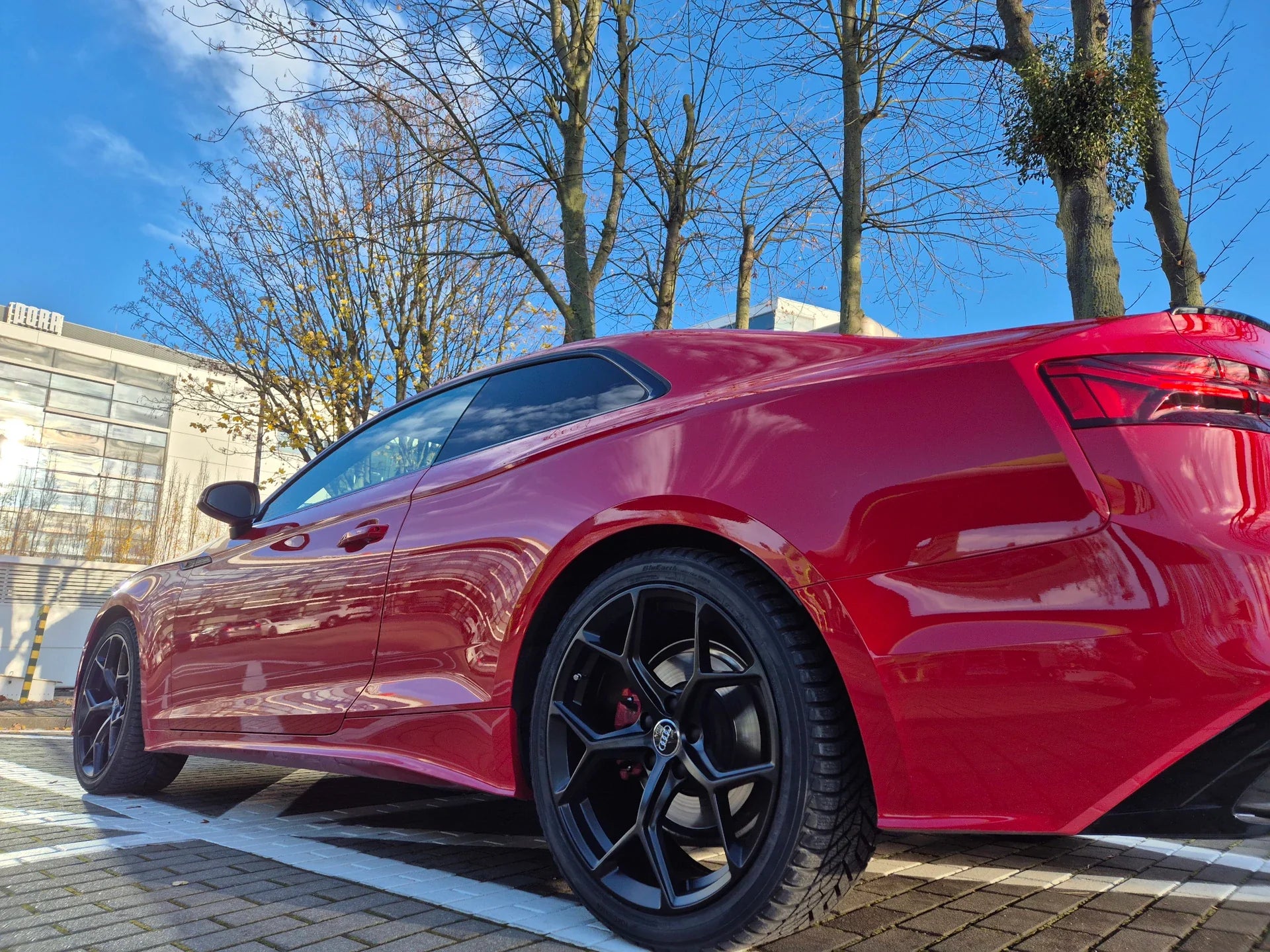 Alu kola pro Audi I5598 8.5x19 5x112 ET32 66.6 Black Half Matt | Wheelsup.cz