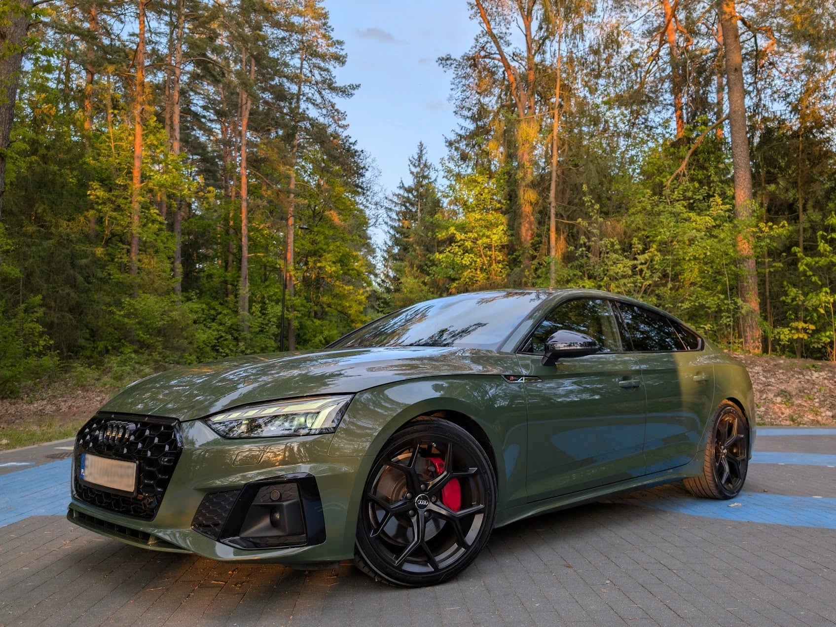 Alu kola pro Audi I5598 8x18 5x112 ET31 66.6 Black Half Matt | Wheelsup.cz