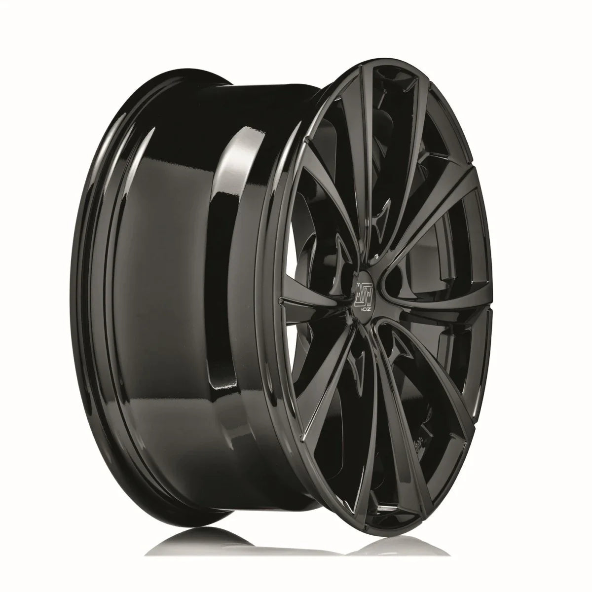 Alu kola MSW 27T 10.5x19 5x120 ET45 Gloss Black