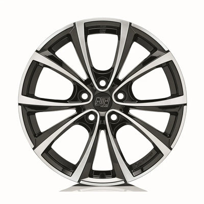 Alu kola MSW 27T 9.5x19 5x114.3 ET45 Gloss Black Full Polished | Wheelsup.cz