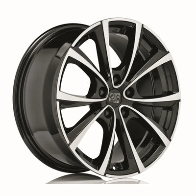 Alu kola MSW 27T 8.5x18 5x114.3 ET40 Gloss Black Full Polished | Wheelsup.cz