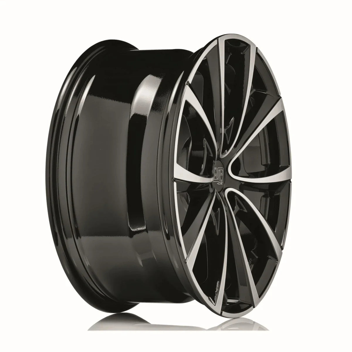 Alu kola MSW 27T 10.5x19 5x120 ET45 Gloss Black Full Polished