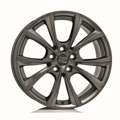 Alu kola MSW 27T 9.5x20 5x114.3 ET45 Gloss Dark Grey | Wheelsup.cz