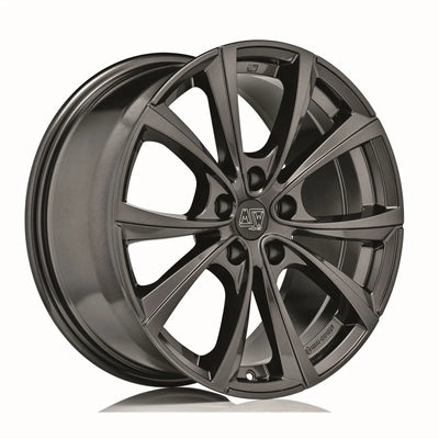 Alu kola MSW 27T 10.5x19 5x120 ET45 Gloss Dark Grey | Wheelsup.cz