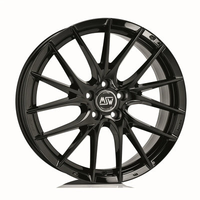Alu kola MSW 29 8x19 5x112 ET49 Gloss Black | Wheelsup.cz