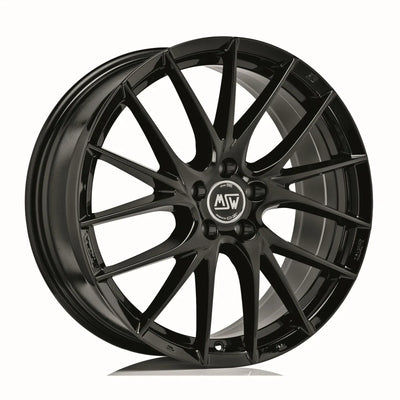 Alu kola MSW 29 8x19 5x112 ET49 Gloss Black | Wheelsup.cz