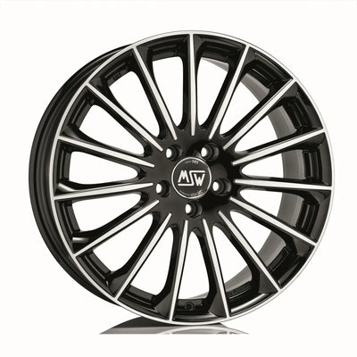 Alu kola MSW 30 8.5x19 5x112 ET50 Gloss Black Full Polished | Wheelsup.cz