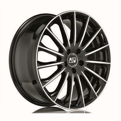 Alu kola MSW 30 9x19 5x112 ET49 Gloss Black Full Polished | Wheelsup.cz