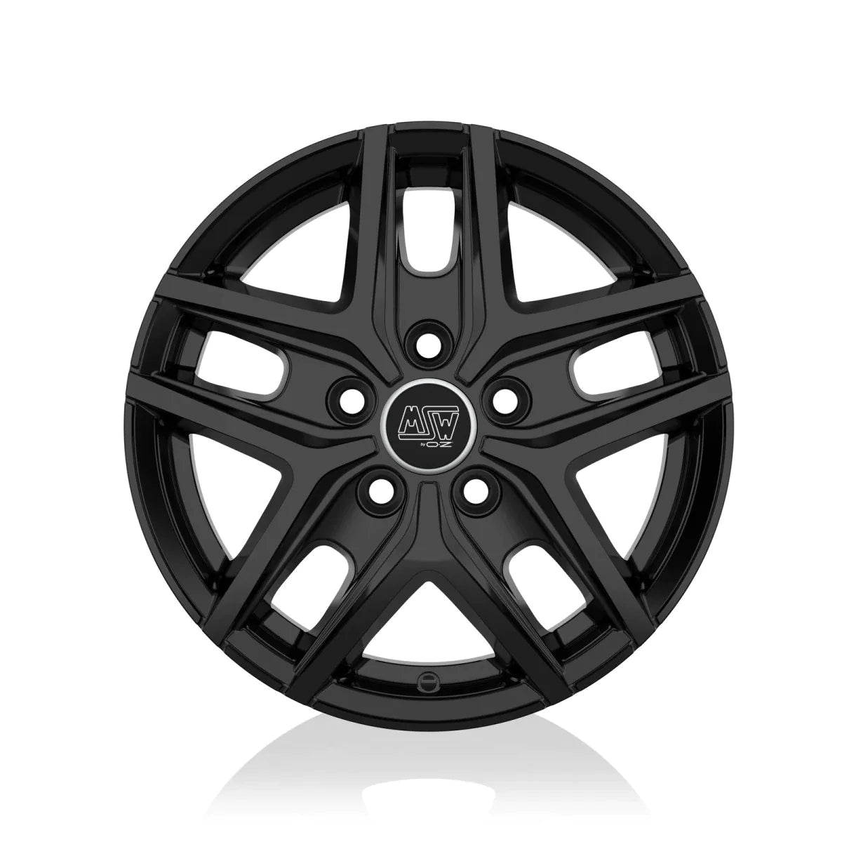 Alu kola MSW 40 VAN 6.5x16 5x118 ET48 Gloss Black