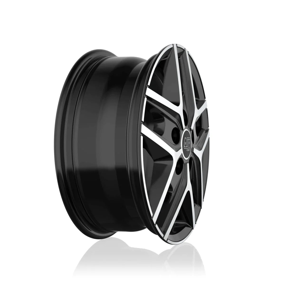 Alu kola MSW 40 VAN 6.5x16 5x120 ET60 Gloss Black Full Polished