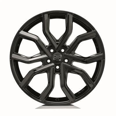Alu kola MSW 41 10x20 5x120 ET35 Gloss Black | Wheelsup.cz