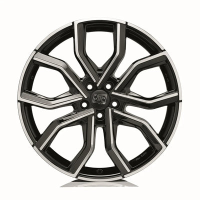 Alu kola MSW 41 8.5x20 5x112 ET35 Gloss Black Full Polished | Wheelsup.cz