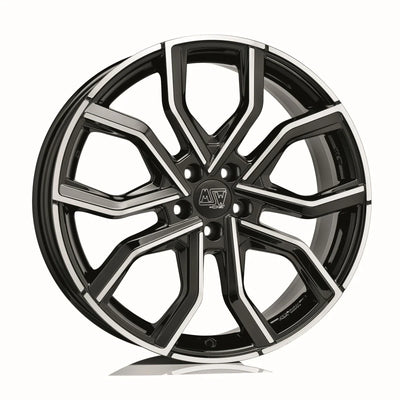 Alu kola MSW 41 8.5x20 5x120 ET41 Gloss Black Full Polished | Wheelsup.cz