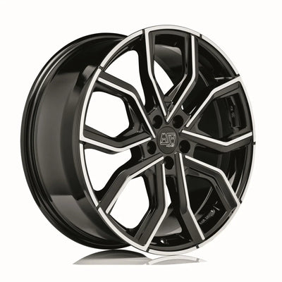 Alu kola MSW 41 8.5x20 5x112 ET35 Gloss Black Full Polished | Wheelsup.cz