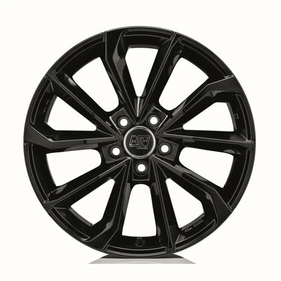 Alu kola MSW 42 8x18 5x108 ET48 Gloss Black | Wheelsup.cz