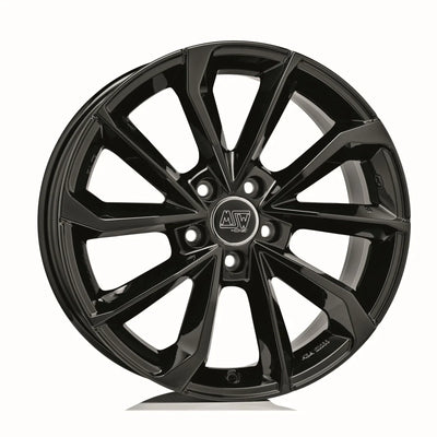 Alu kola MSW 42 8x18 5x112 ET40 Gloss Black | Wheelsup.cz