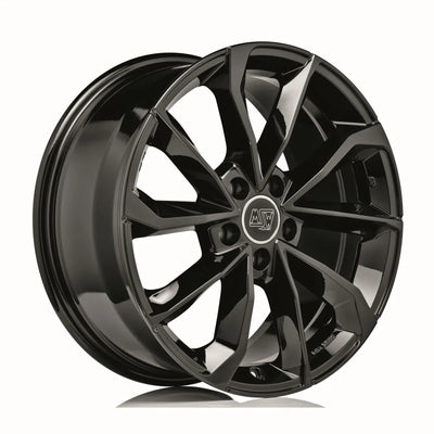 Alu kola MSW 42 8x19 5x112 ET40 Gloss Black | Wheelsup.cz
