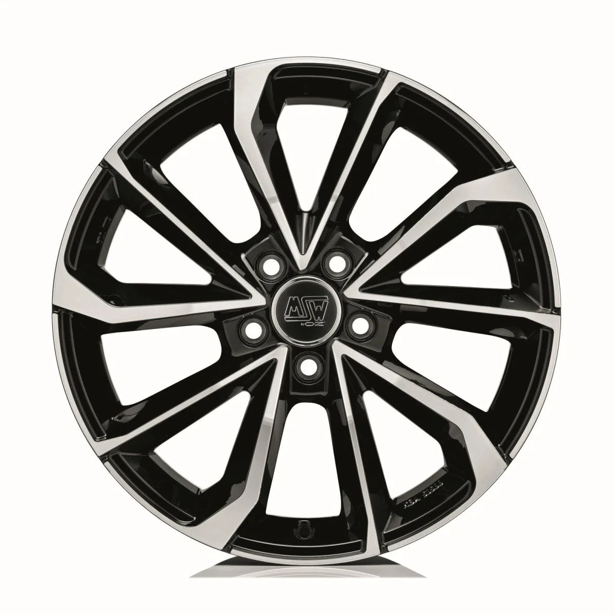 Alu kola MSW 42 8x19 5x108 ET45 Gloss Black Full Polished