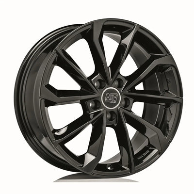 Alu kola MSW 42 8x18 5x112 ET40 Gloss Black | Wheelsup.cz