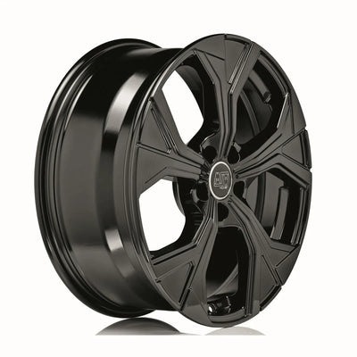 Alu kola MSW 43 8x19 5x112 ET49 Gloss Black | Wheelsup.cz