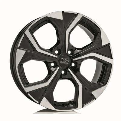 Alu kola MSW 43 9x20 5x112 ET49 Gloss Black Full Polished | Wheelsup.cz