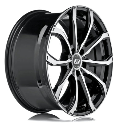 Alu kola MSW 48 8.5x20 5x108 ET45 Gloss Black Full Polished | Wheelsup.cz