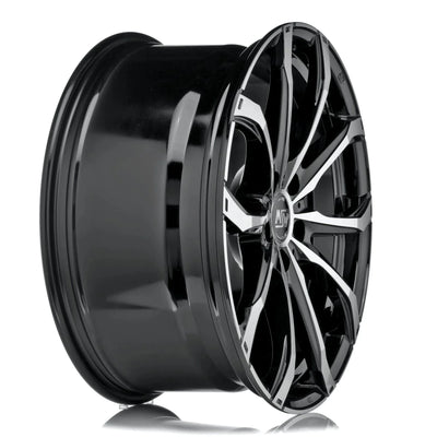 Alu kola MSW 48 9x21 5x112 ET30 Gloss Black Full Polished | Wheelsup.cz