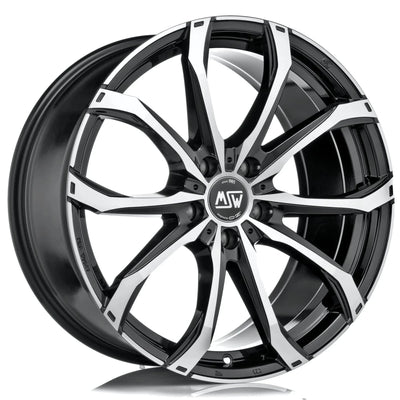 Alu kola MSW 48 7.5x17 5x120 ET50 Gloss Black Full Polished | Wheelsup.cz