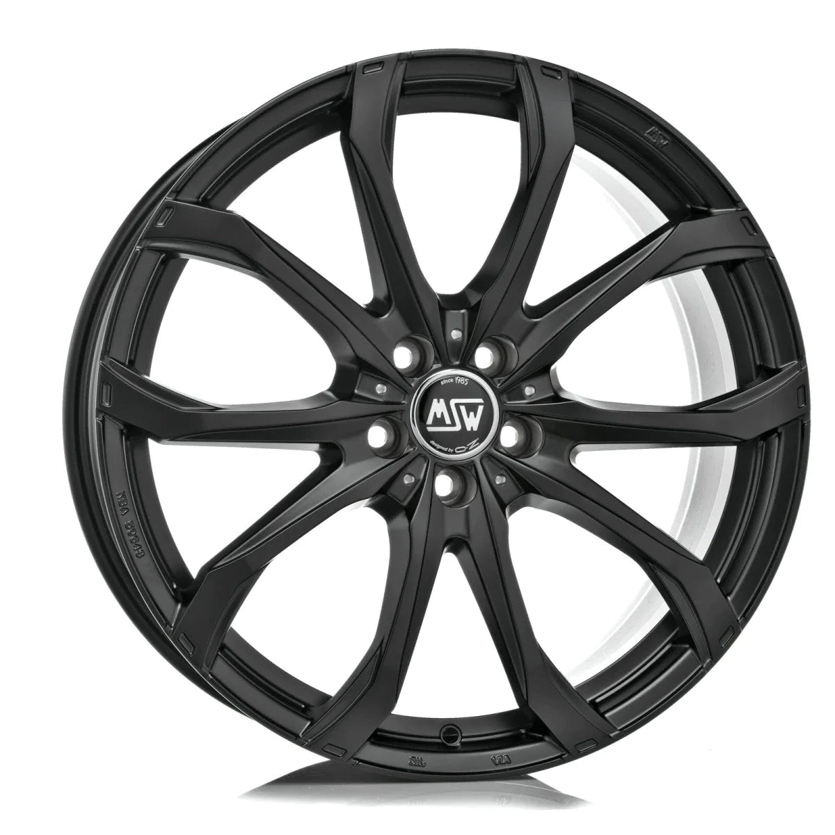 Alu kola MSW 48 9x21 5x108 ET38 Matt Black | Wheelsup.cz