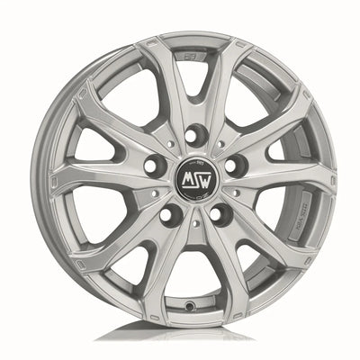 Alu kola MSW 48 VAN 6.5x16 5x120 ET60 Full Silver | Wheelsup.cz