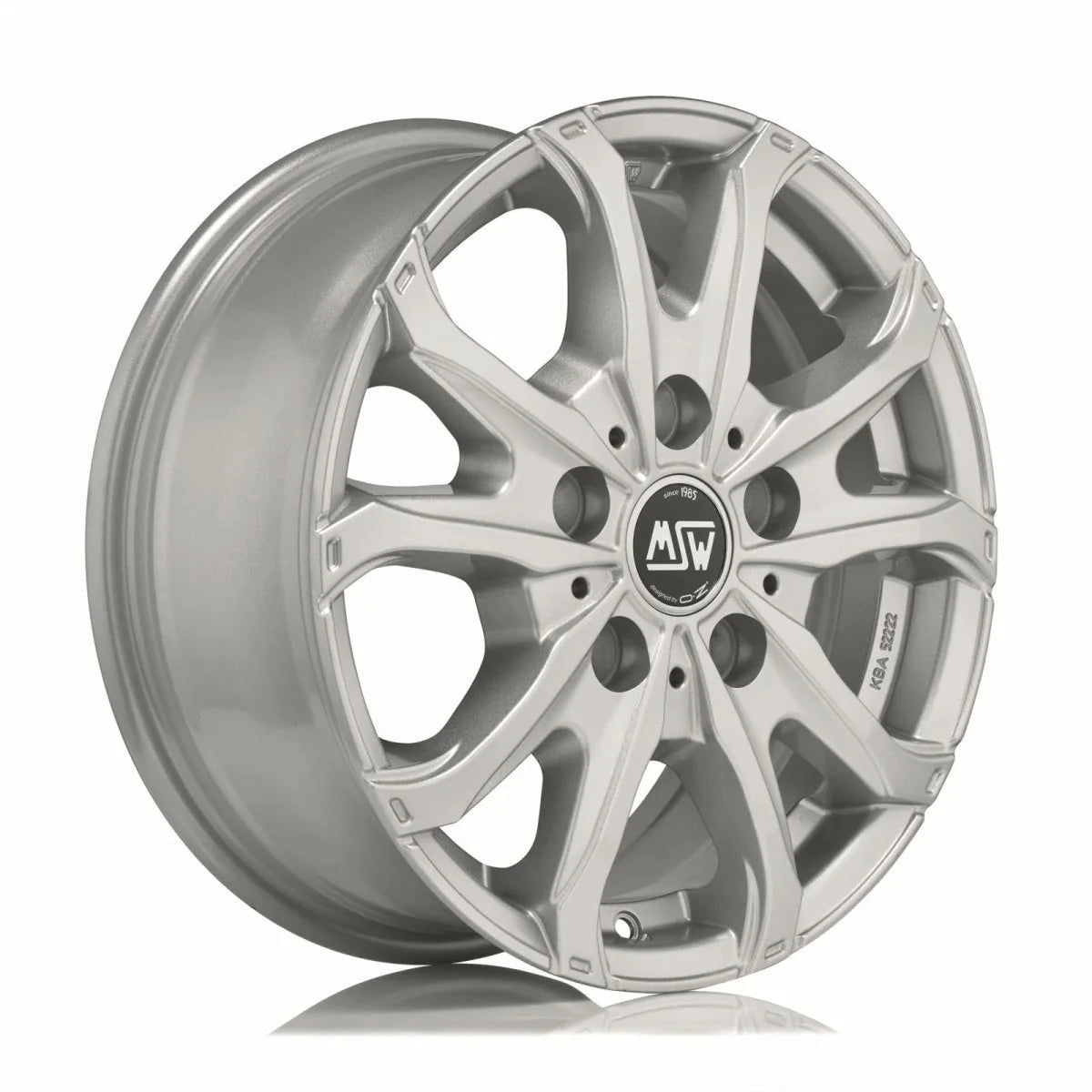 Alu kola MSW 48 VAN 7x17 5x108 ET46 Full Silver