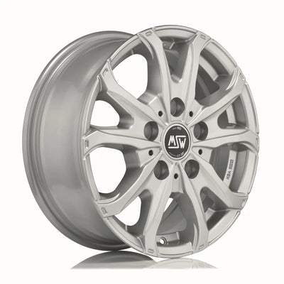 Alu kola MSW 48 VAN 6.5x16 5x120 ET60 Full Silver | Wheelsup.cz
