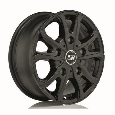 Alu kola MSW 48 VAN 6.5x16 5x130 ET55 Matt Black | Wheelsup.cz