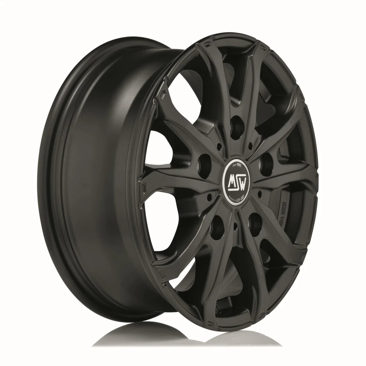 Alu kola MSW 48 VAN 7.5x18 5x118 ET53 Matt Black