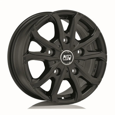 Alu kola MSW 48 VAN 7x17 5x130 ET68 Matt Black | Wheelsup.cz