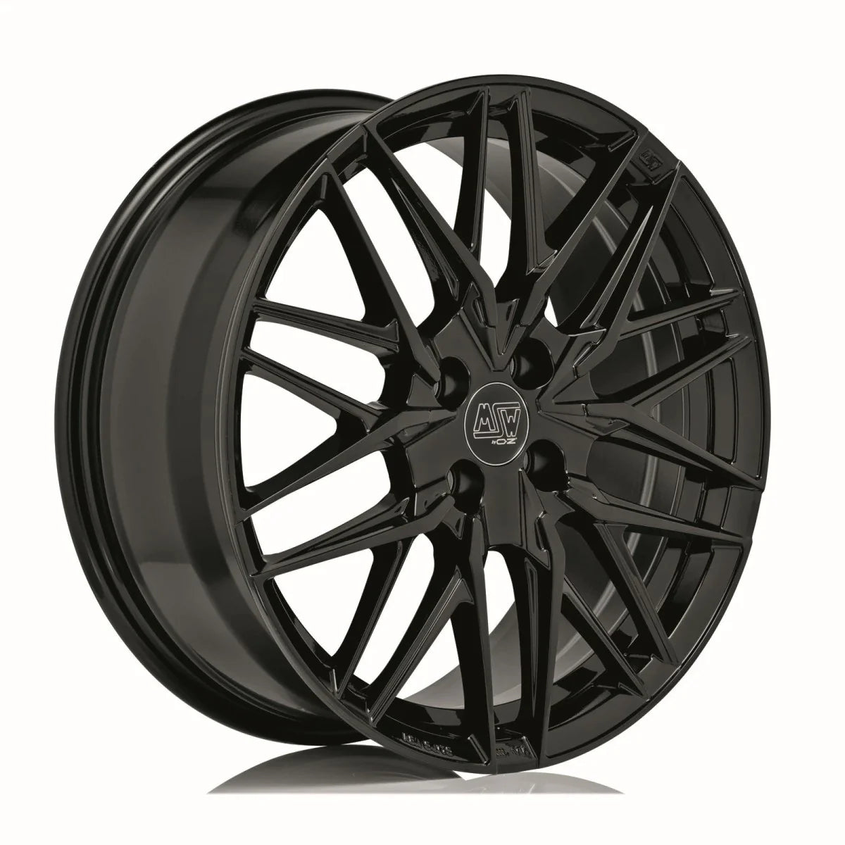 Alu kola MSW 50-4 7x17 4x108 ET37 Gloss Black