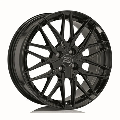 Alu kola MSW 50-4 7x17 4x108 ET47 Gloss Black | Wheelsup.cz