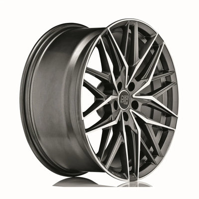 Alu kola MSW 50 9.5x21 5x120 ET49 Matt Gun Metal Full Polished (Mgmfp) | Wheelsup.cz
