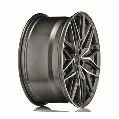Alu kola MSW 50 8.5x21 5x108 ET45 Matt Gun Metal Full Polished (Mgmfp) | Wheelsup.cz