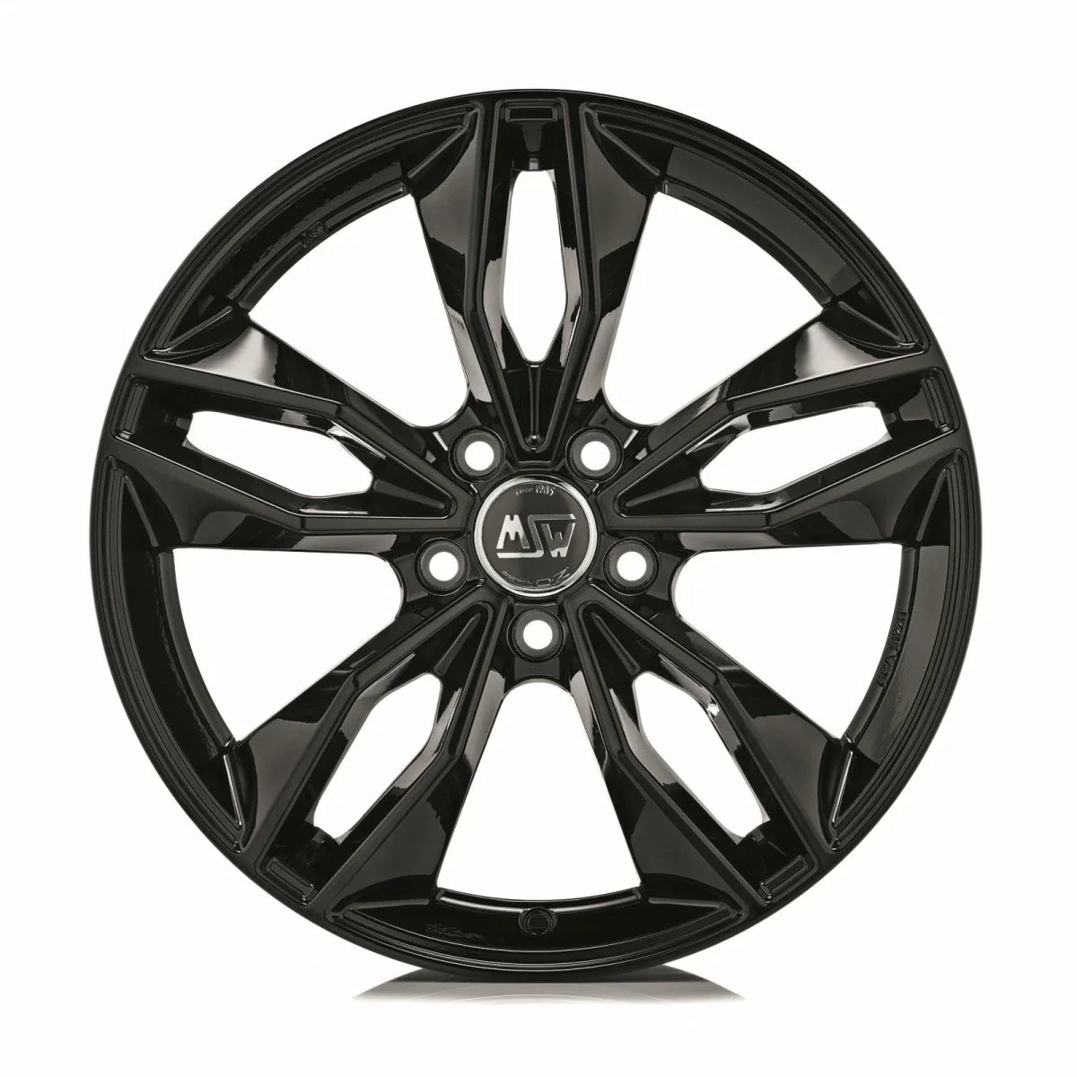 Alu kola MSW 71 7.5x17 5x112 ET45 Gloss Black