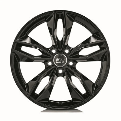 Alu kola MSW 71 8.5x19 5x112 ET44 Gloss Black | Wheelsup.cz
