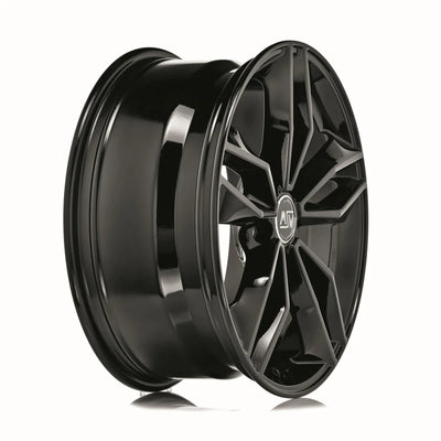 Alu kola MSW 71 8.5x19 5x112 ET50 Gloss Black | Wheelsup.cz