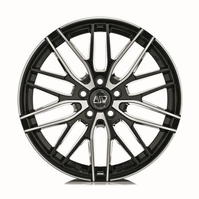 Alu kola MSW 72 7x17 5x112 ET35 Gloss Black Full Polished | Wheelsup.cz