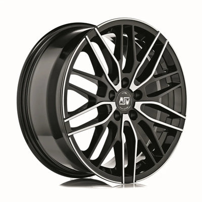 Alu kola MSW 72 7x17 5x112 ET35 Gloss Black Full Polished | Wheelsup.cz
