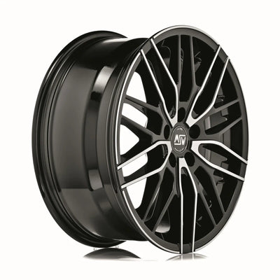 Alu kola MSW 72 7x17 5x112 ET35 Gloss Black Full Polished | Wheelsup.cz