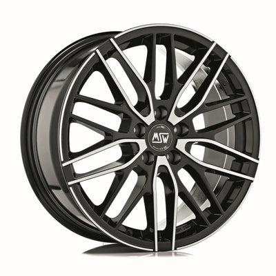 Alu kola MSW 72 7x17 5x112 ET45 Gloss Black Full Polished | Wheelsup.cz
