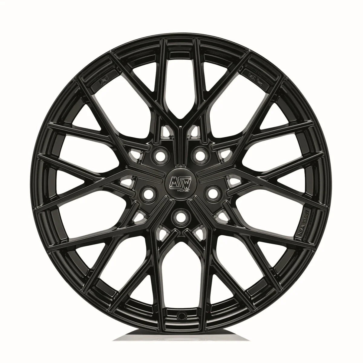 Alu kola MSW 74 9.5x20 5x120 ET48 Gloss Black